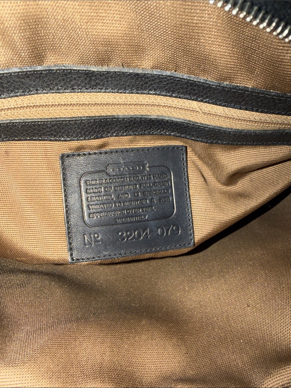‼️Vintage Coach Black Leather Satchel - Picture 11 of 12